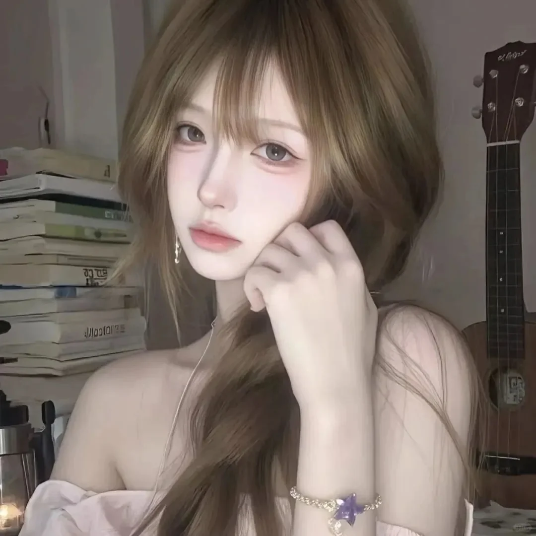 纯欲氛围感女生头像
