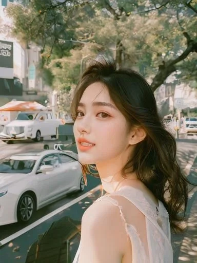 春天的少女