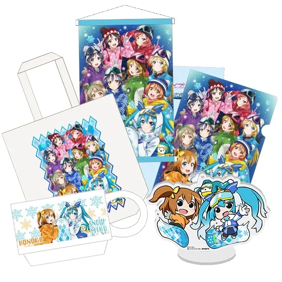 lovelive μ’s × SNOW MIKU 2016 雪初音