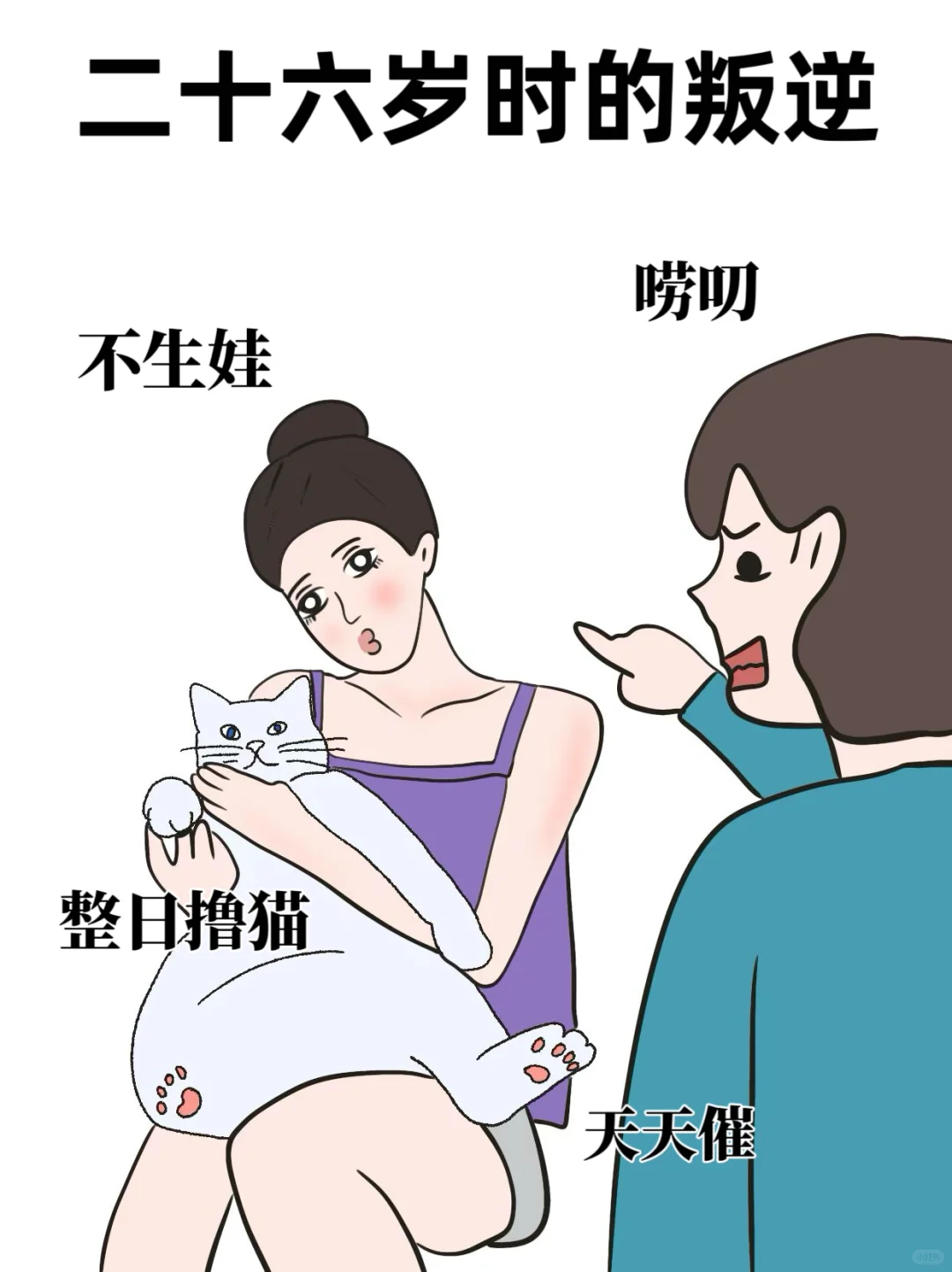 十六岁时叛逆vs二十六时叛逆，😄太夸张！