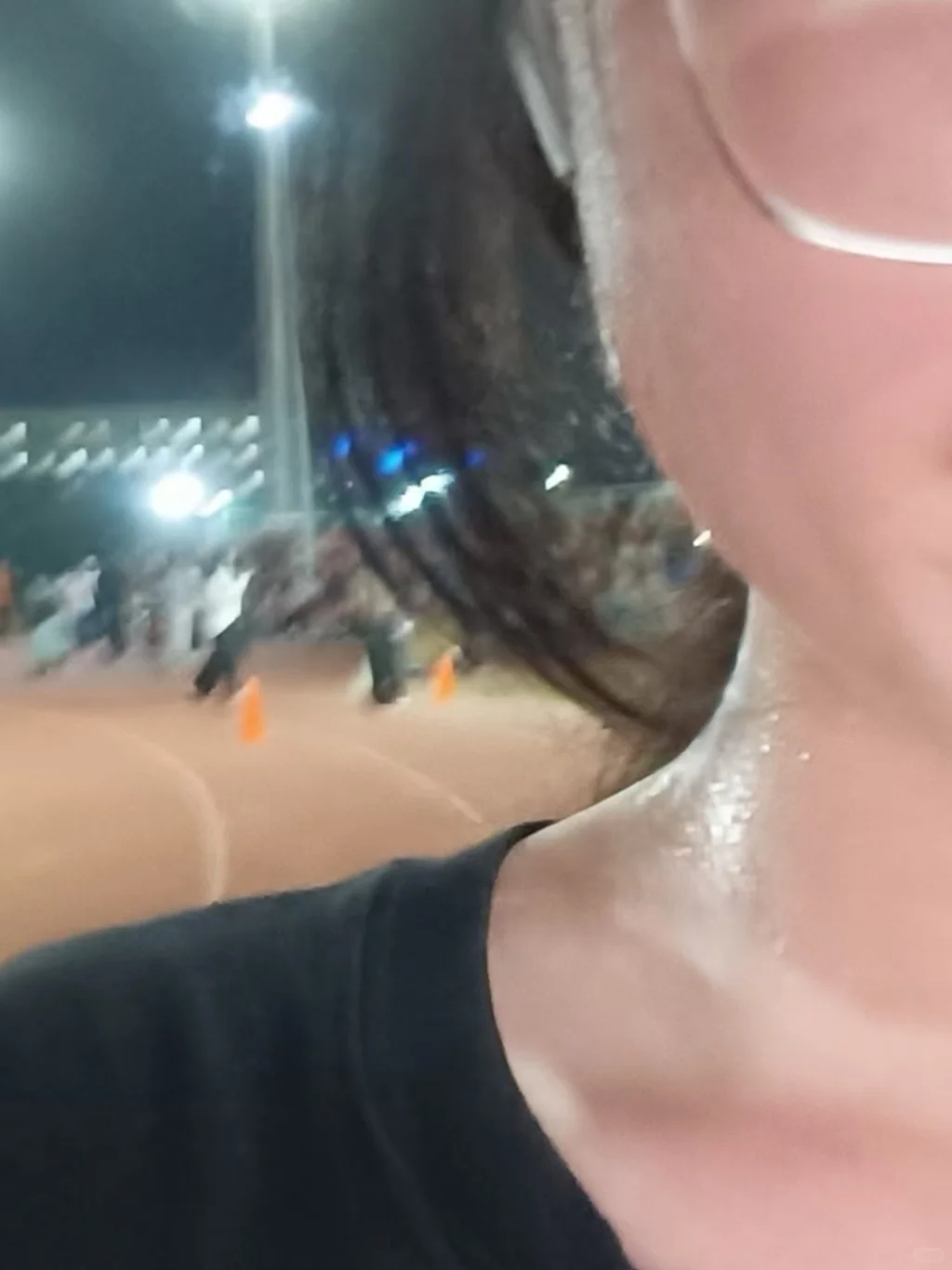 操场夜跑2.47km 🏃🏻‍♀️|跑的是份儿心情～