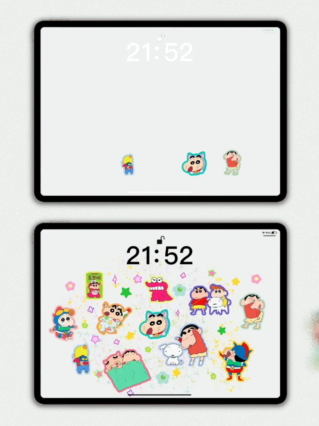 今日份蜡笔小新ipad壁纸