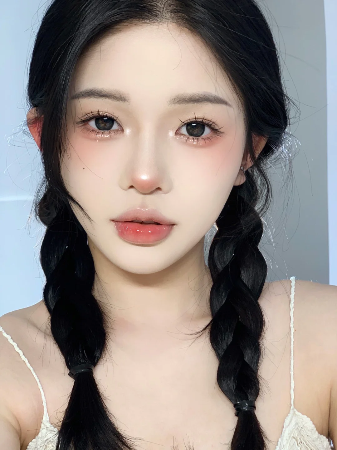 仿妆Angelababy嫩模时期