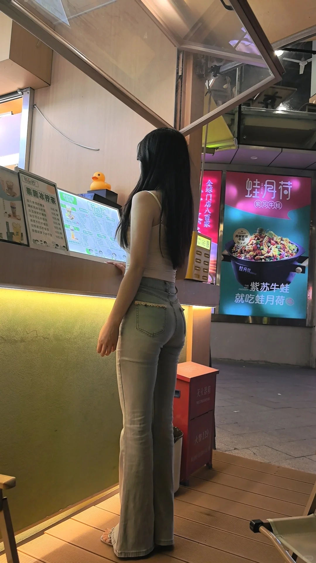 有这样身材的女朋友你几点回家