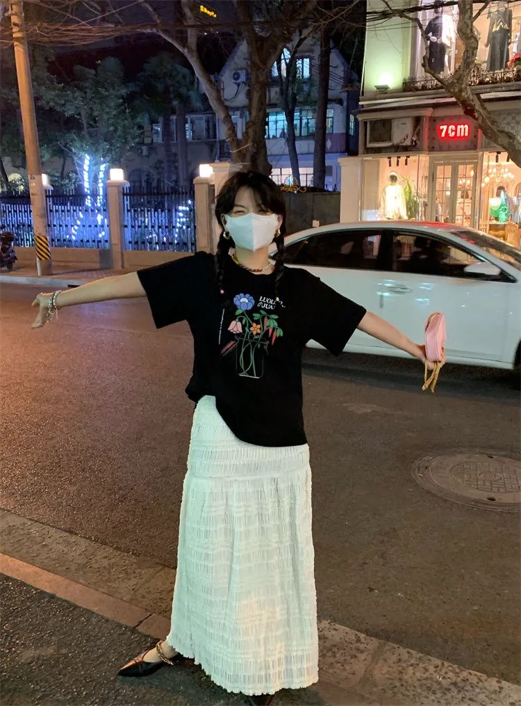 🖤夏季必备！显白高级短袖t恤✨