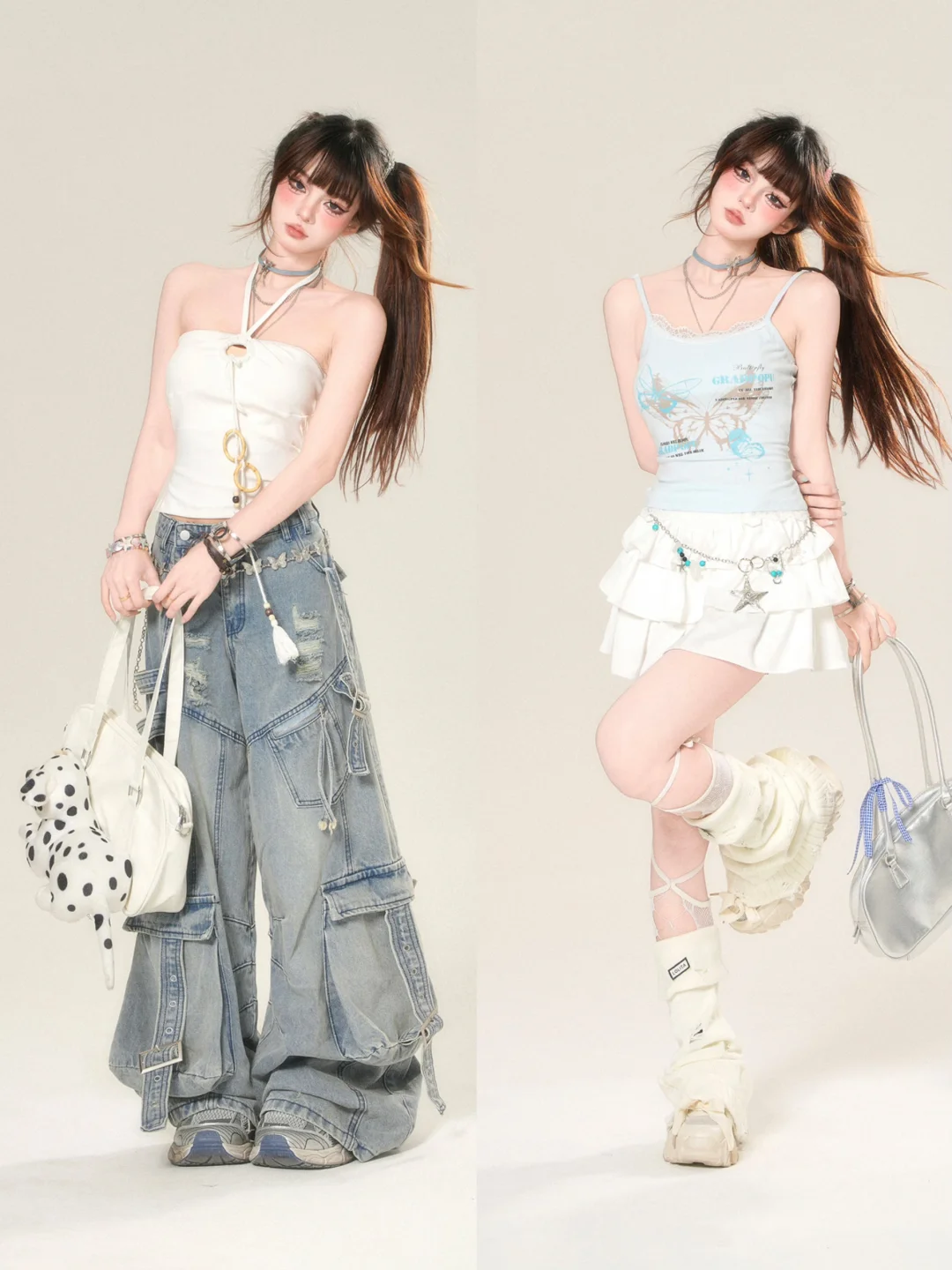 🎀少女感甜酷风ootd｜不被定义想穿就穿！