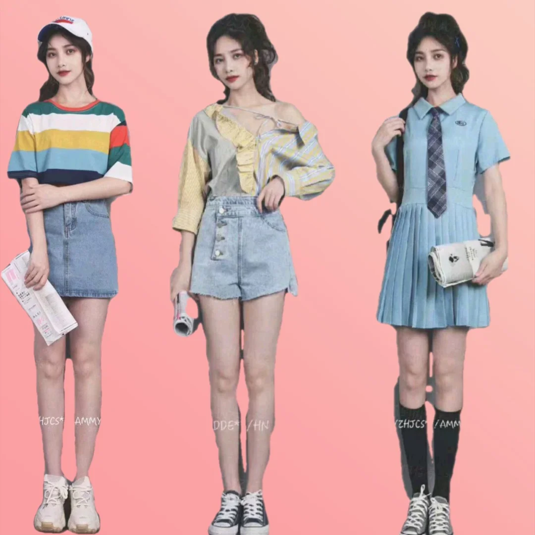 元气少女的夏日穿搭🍀超清新 甜美系列
