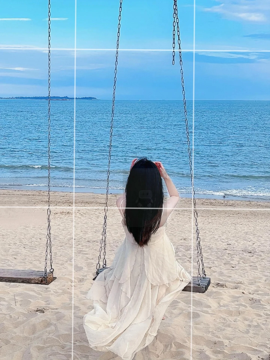 存一些海边拍照姿势📷