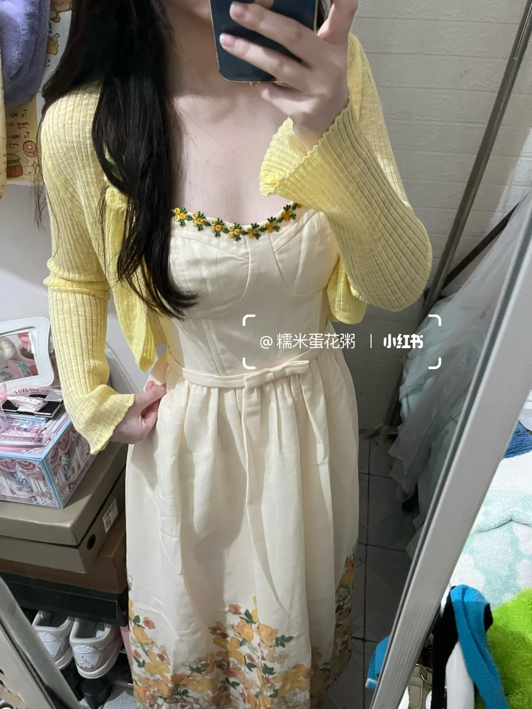 女大连衣裙穿搭分享🔗
