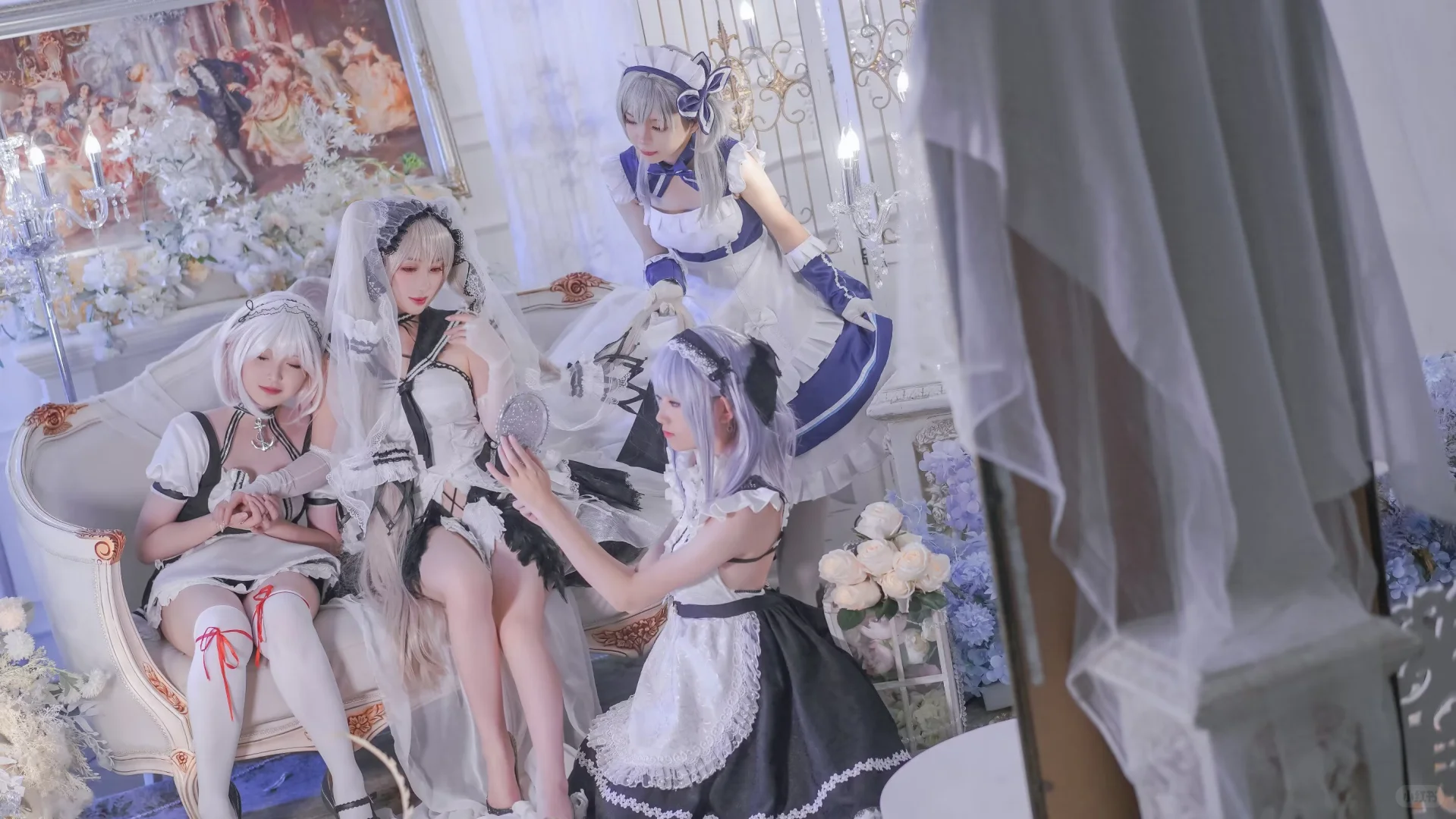 这是什么四倍美少女贴贴的快乐！