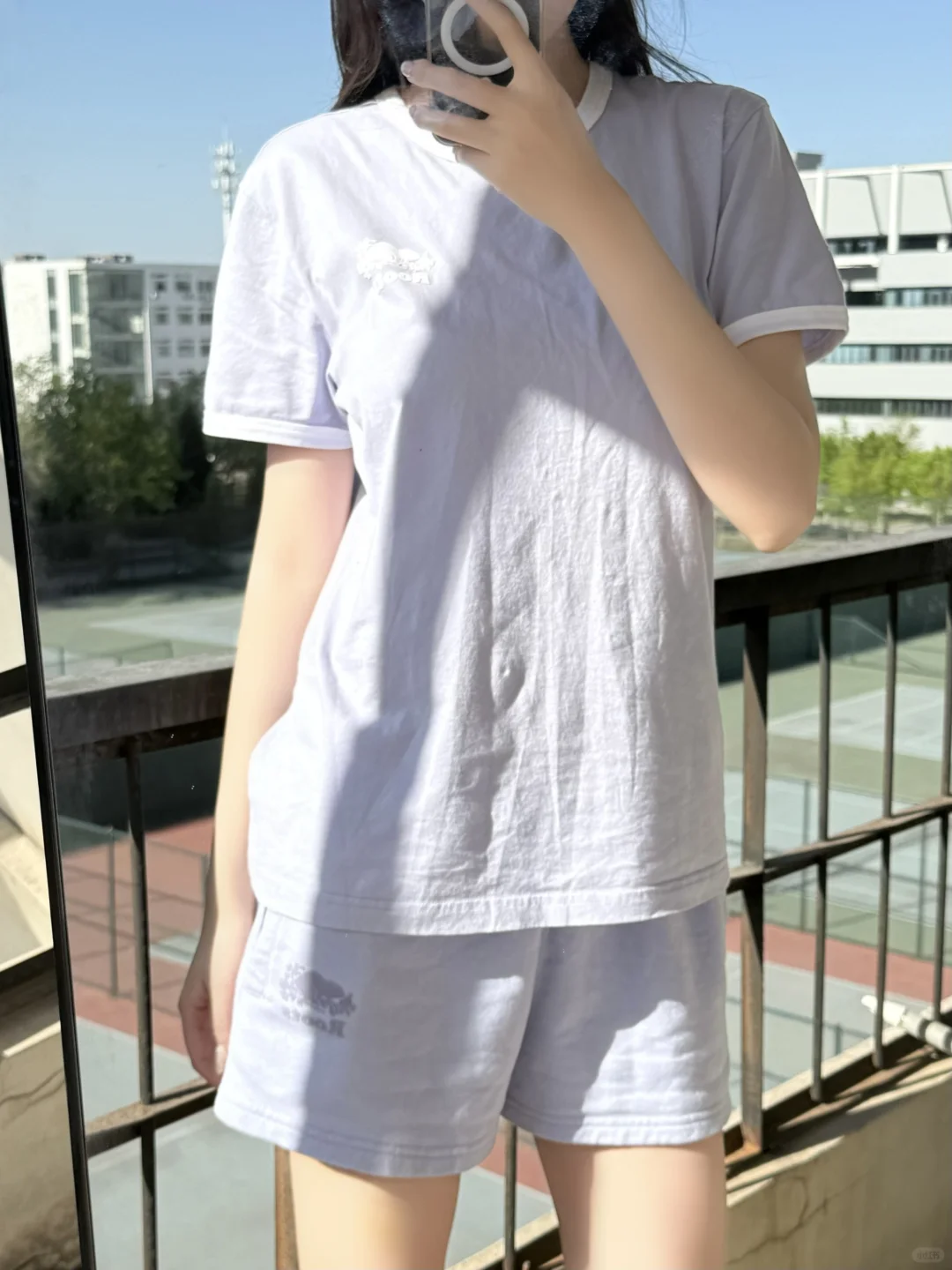 175 55｜女大学生在校一天穿什么👚🩳