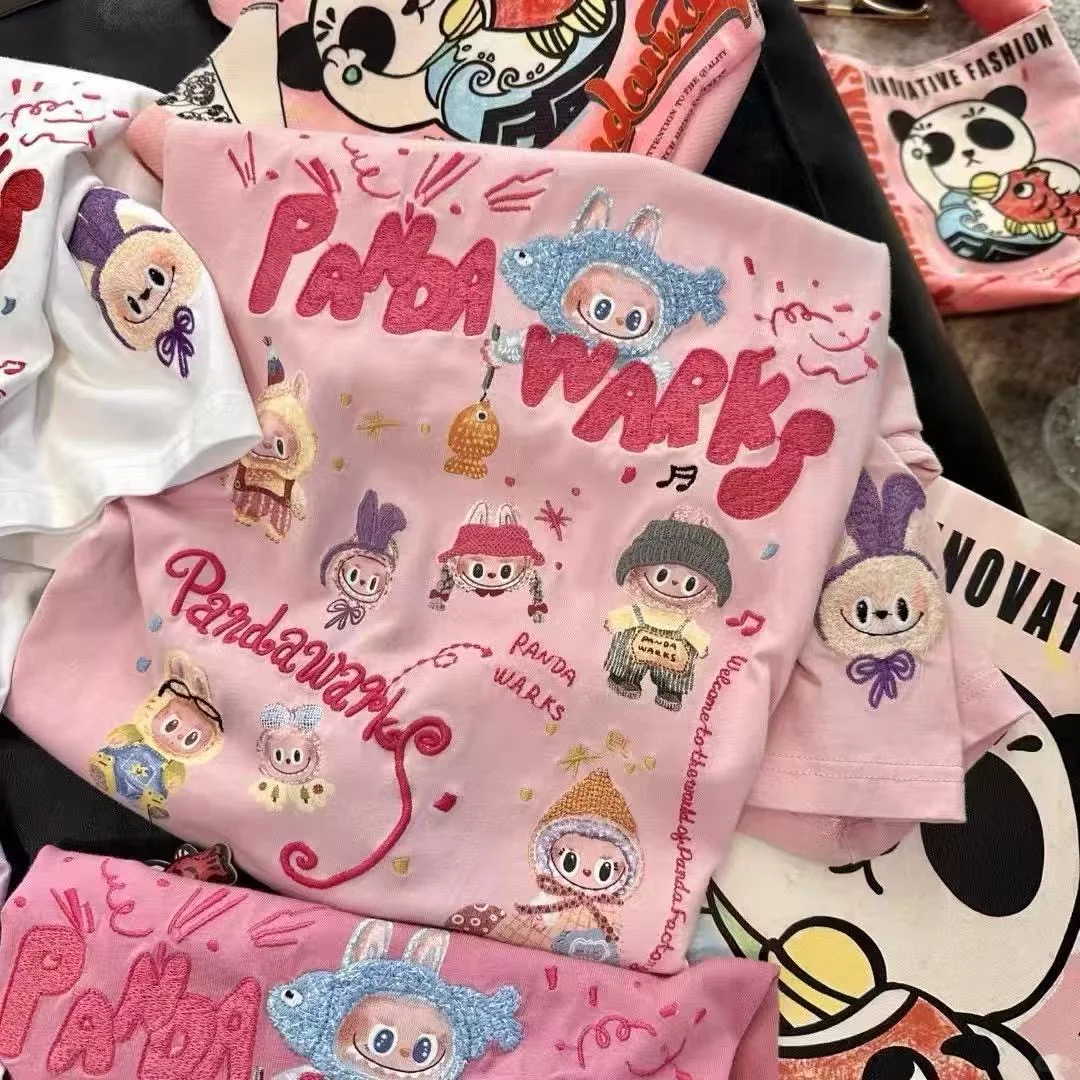 笑不活了！刺绣T恤让夏天更美妙💖