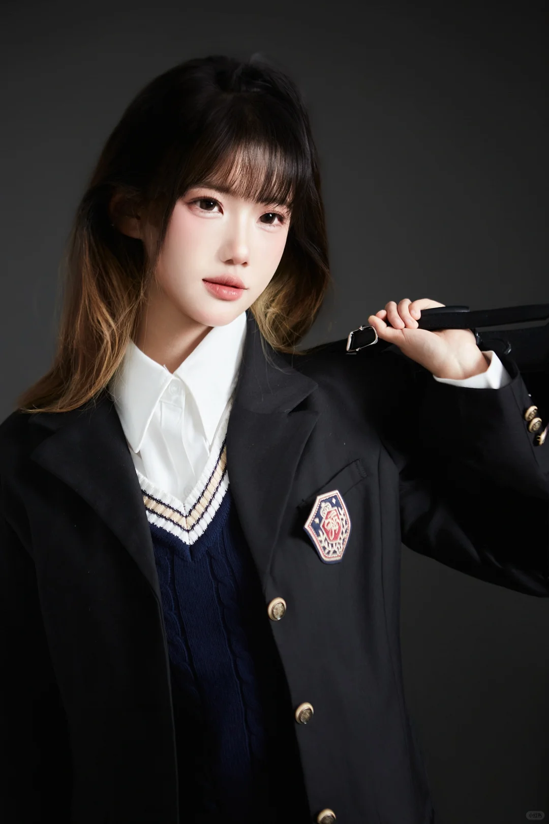 必拍！韩系校服写真 校园氛围感狠狠拿捏