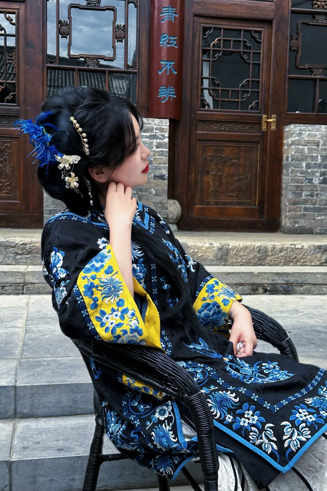 妆造分享，清汉女