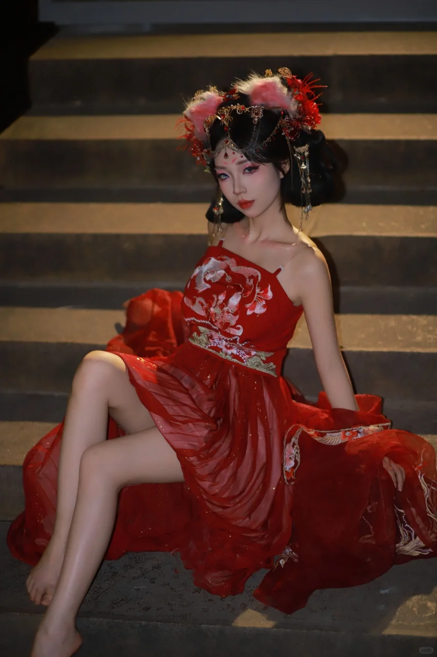 古装九尾狐对比图