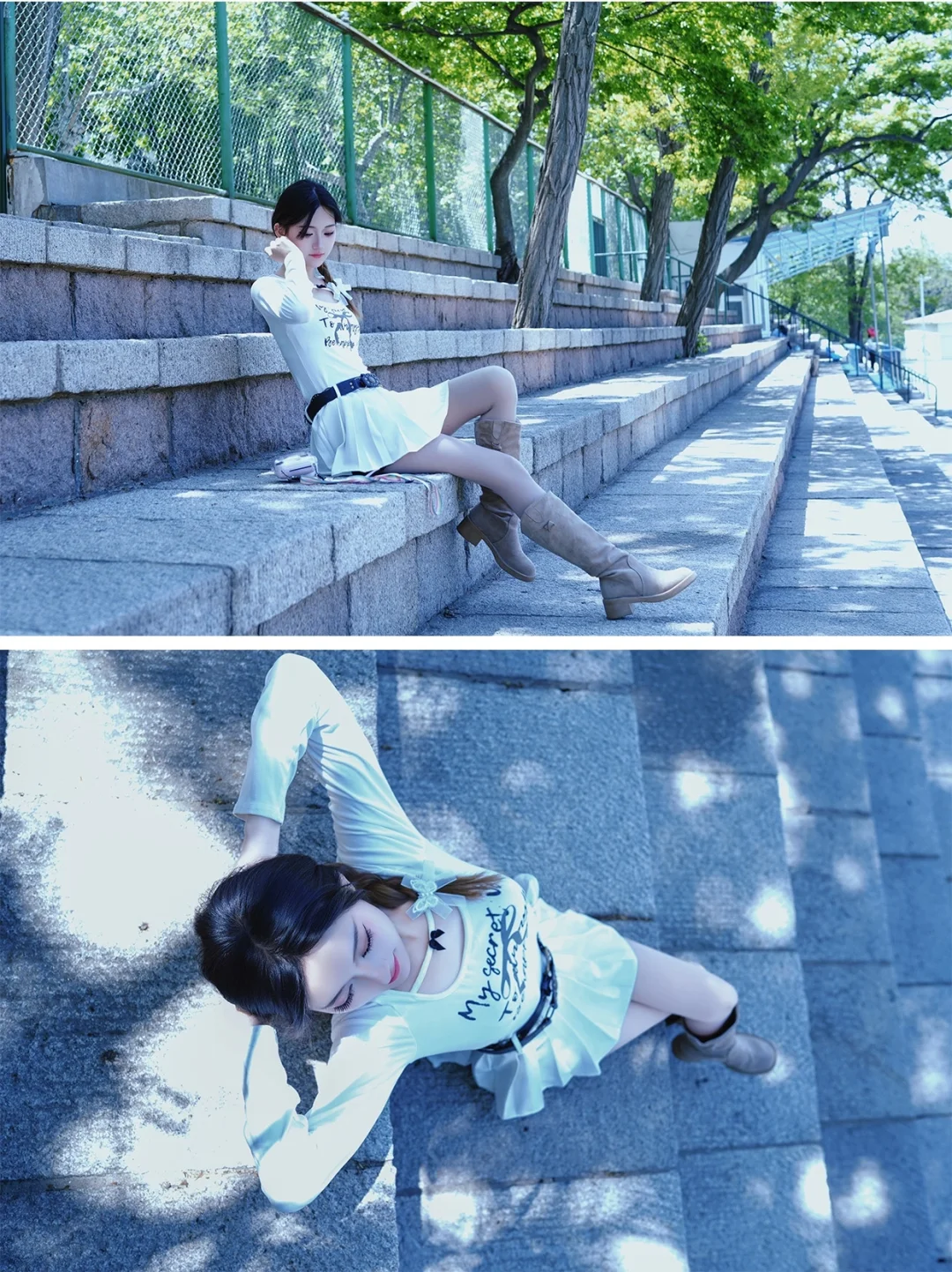 初夏制服写真