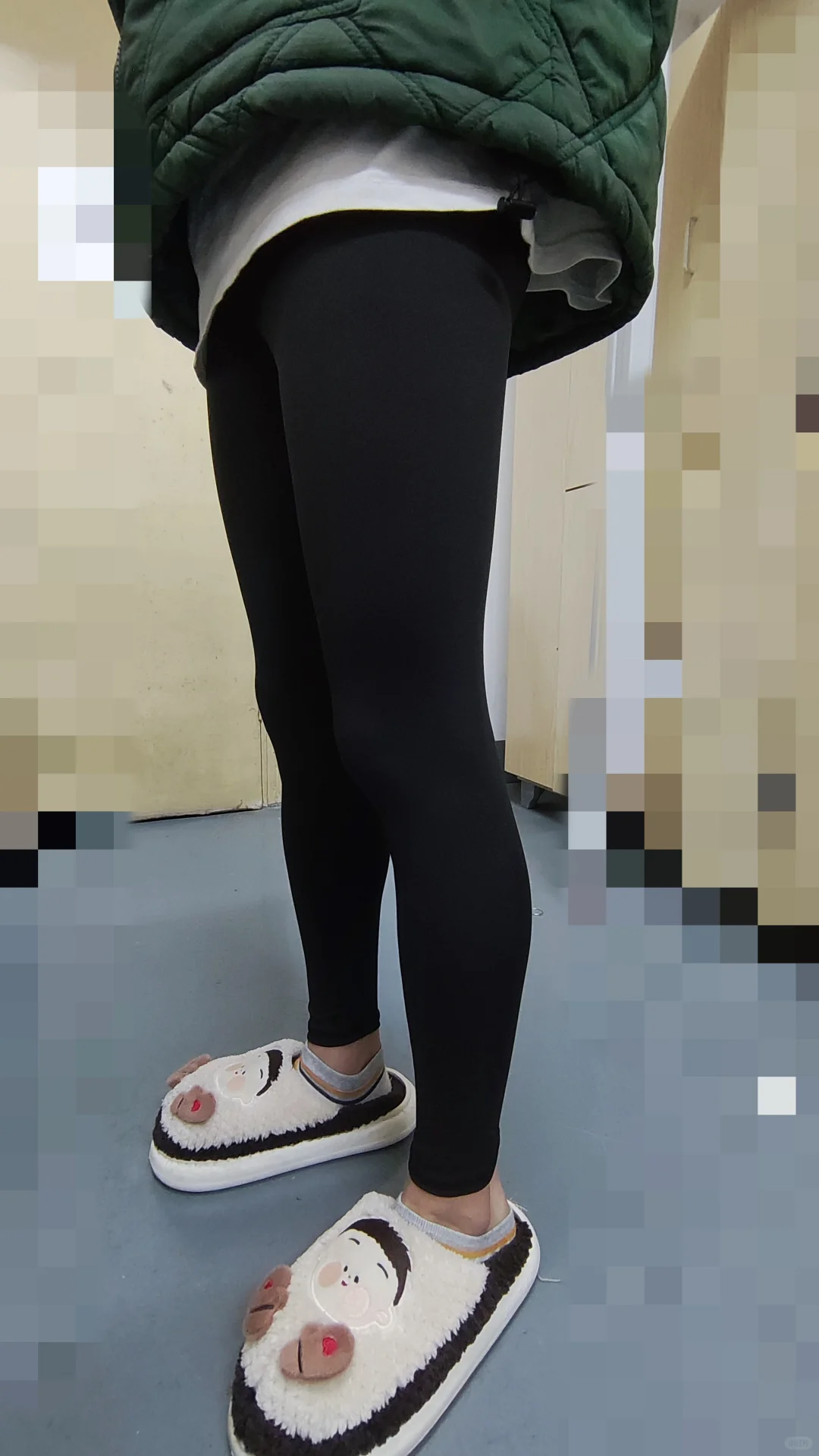 男友试穿瑜伽裤，真的绝了！