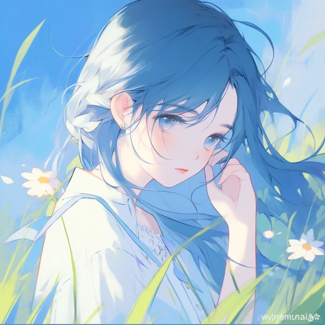 青绝婉约🐬女生头像