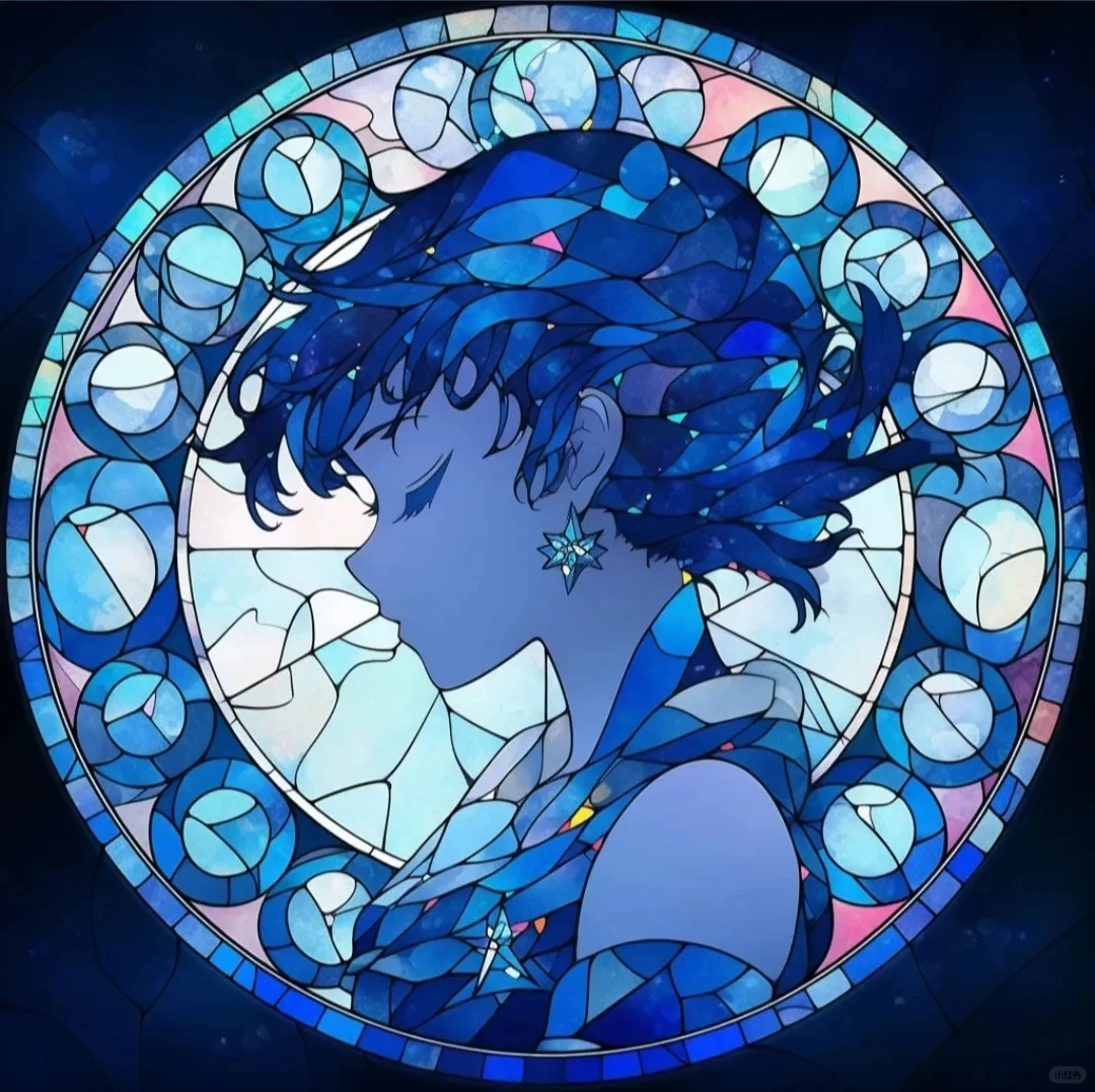 玻璃马赛克美少女