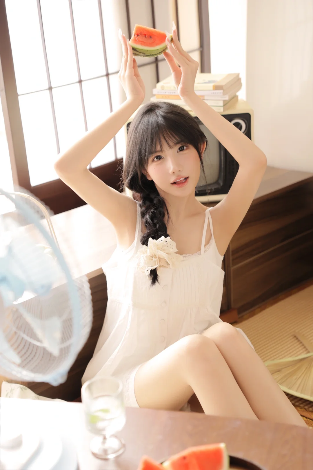 西瓜降降暑🍉日系氧气感写真