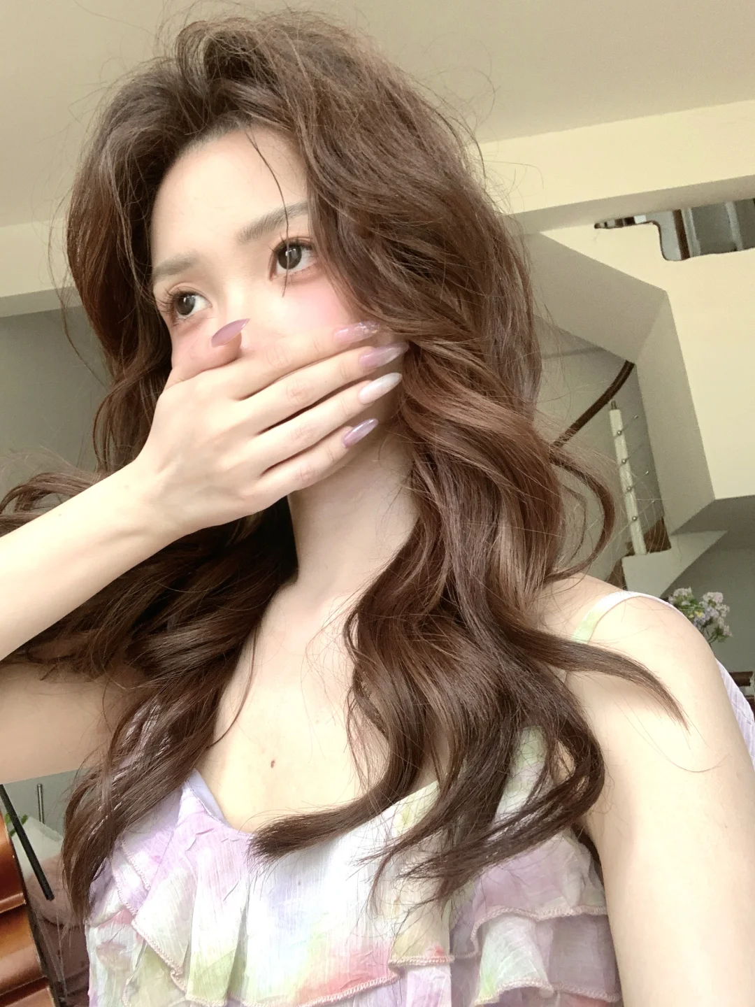 紫色猫眼💜清透又温柔ₓ🫐⋆॰女人味入门
