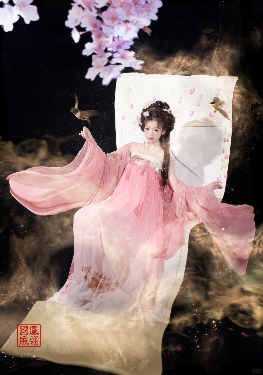 “画中梦影，仙子何处觅”‖仿佛画卷仙子