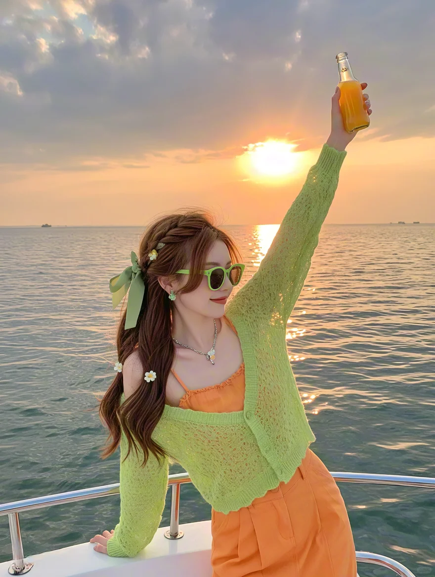 海边的你好美｜太好看了吧