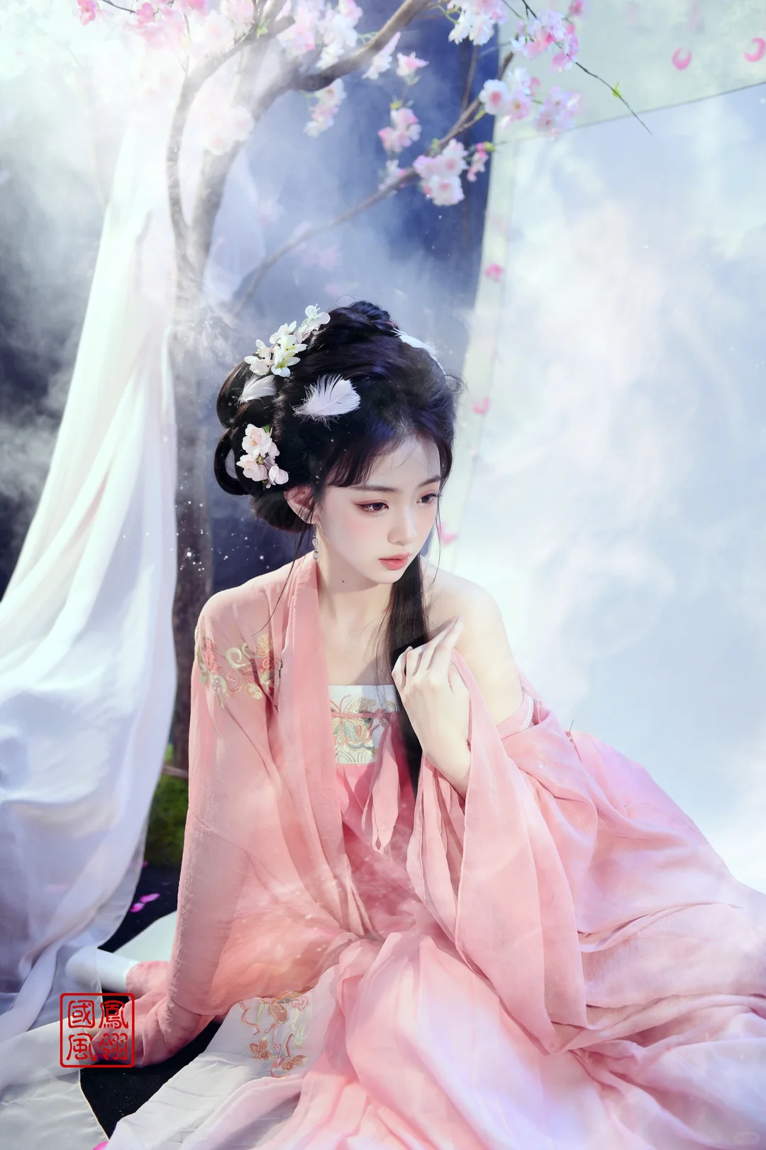 “画中梦影，仙子何处觅”‖仿佛画卷仙子