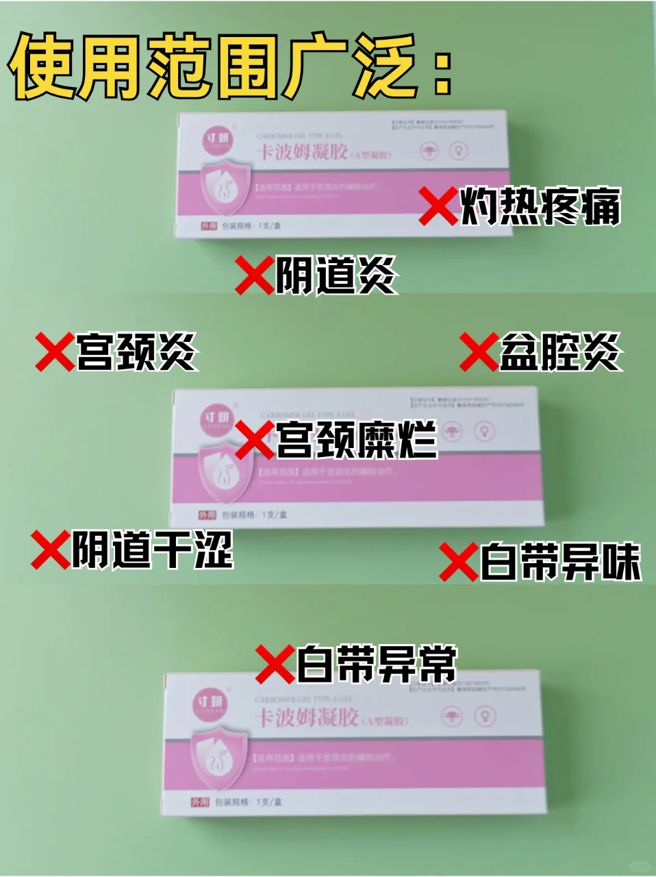 👄宫颈肥大，这款凝胶来帮你！