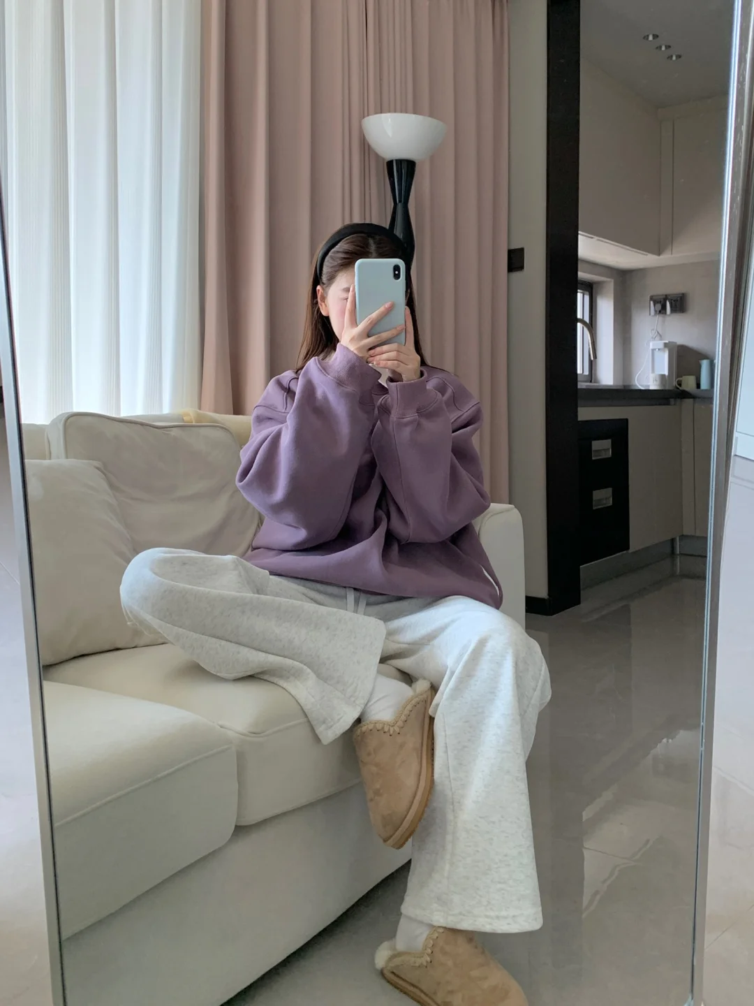 慵懒百搭运动阔腿裤