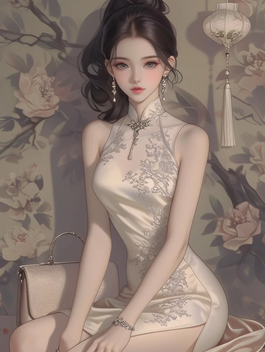 🦄🪷中式旗袍美人 | 古韵新弄潮，自在东方美