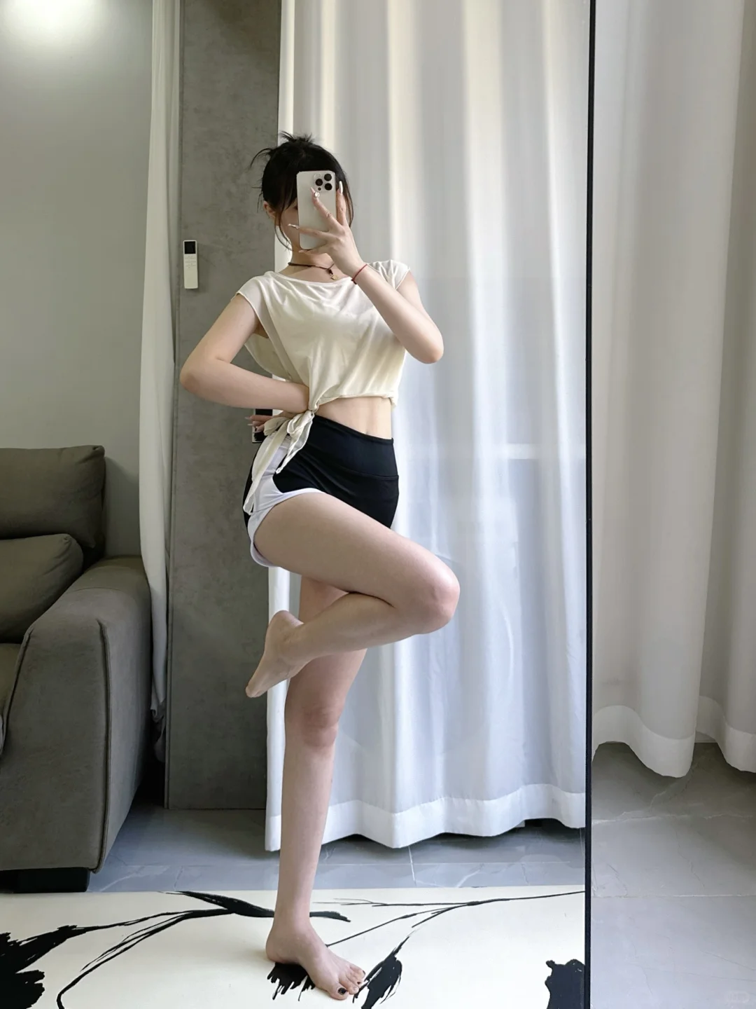 瑜伽女孩的内调外养
