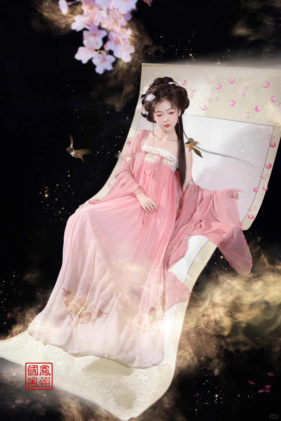 “画中梦影，仙子何处觅”‖仿佛画卷仙子