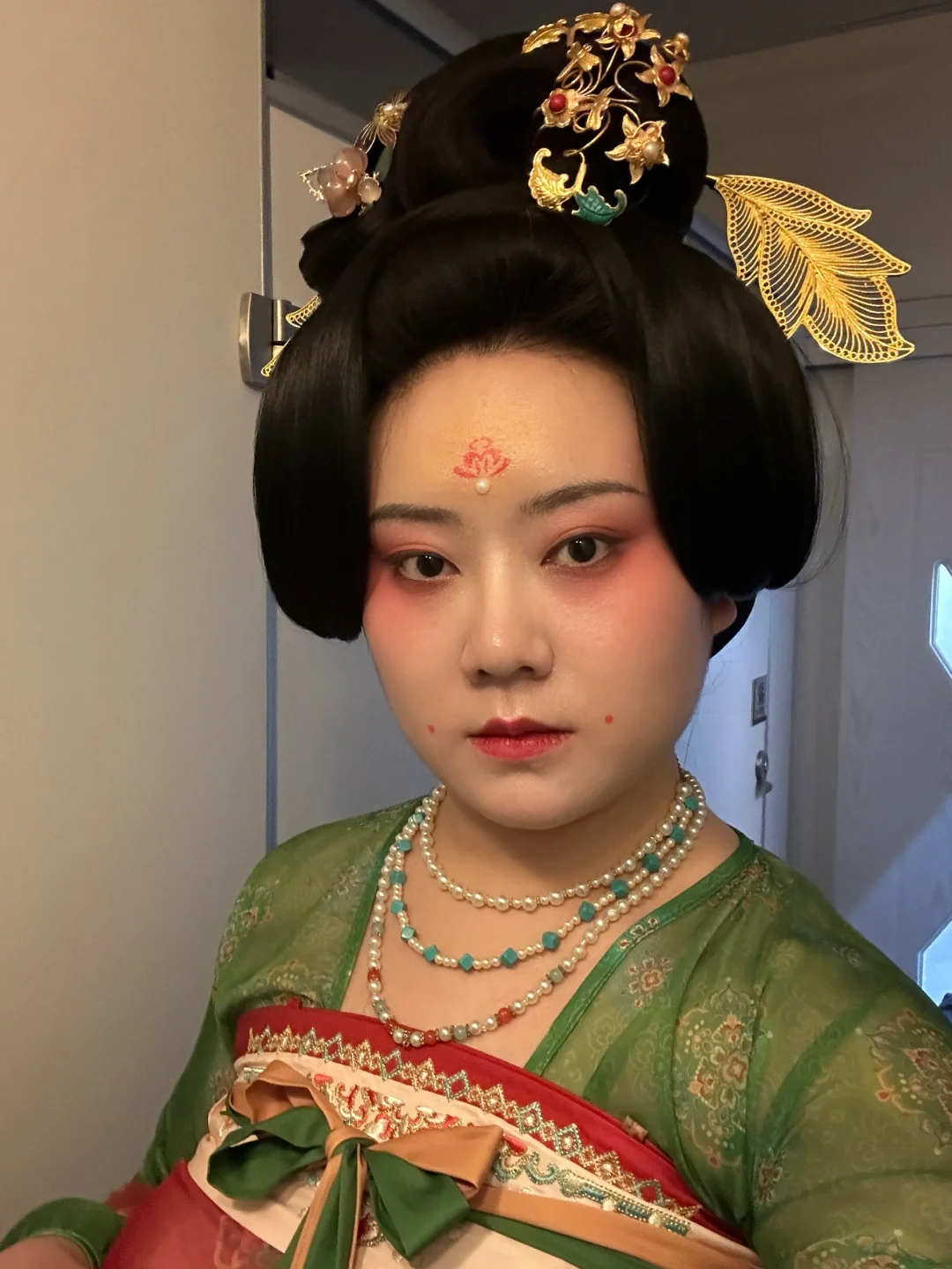 终于扮上古装了