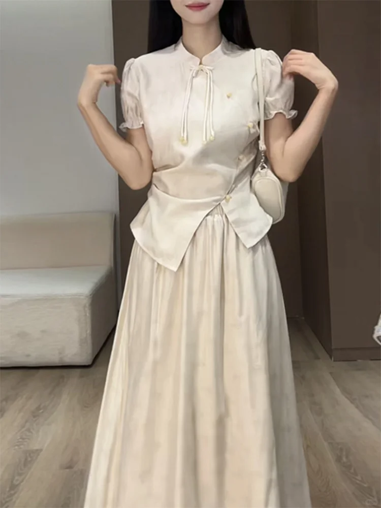 👗新中式套装，夏日显气质✨