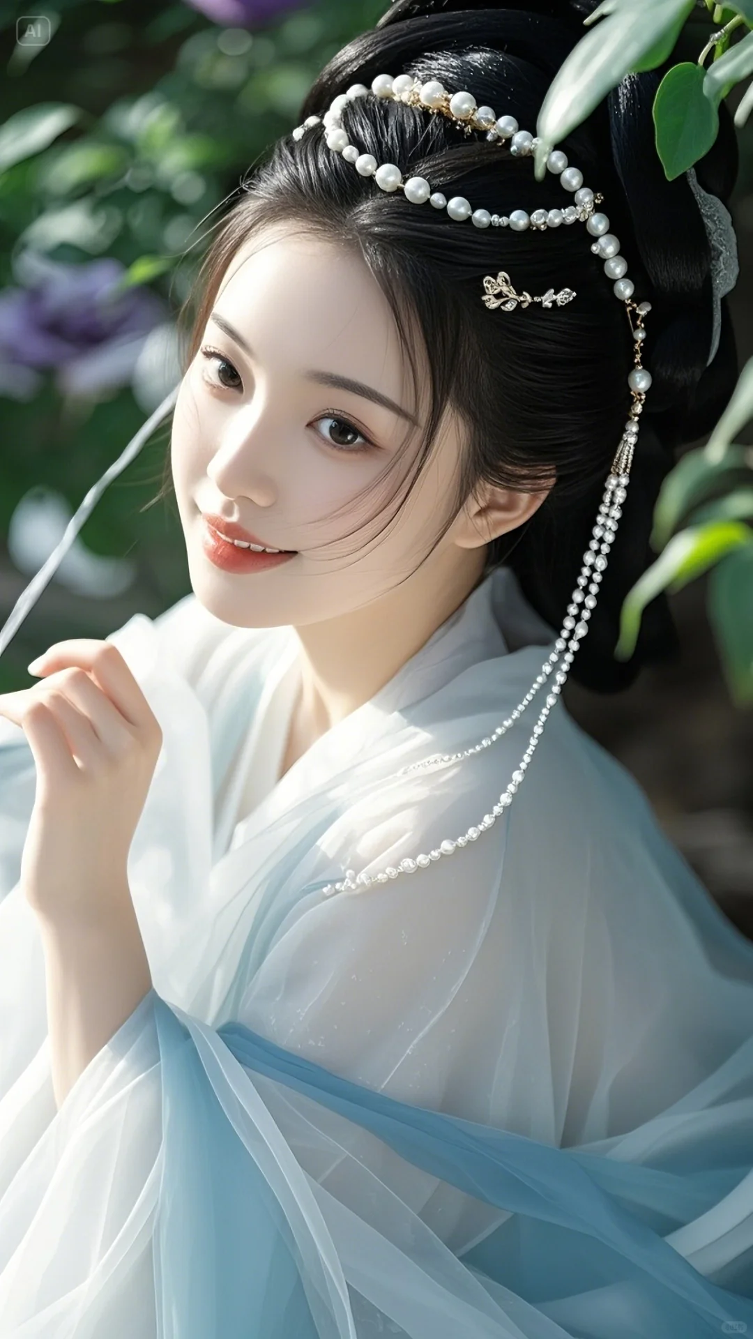 汉服美女，她来了
