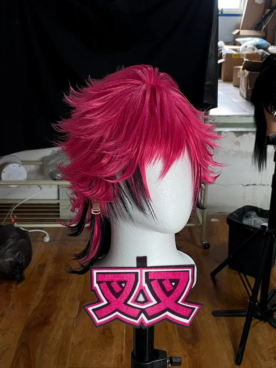 【现货】xjapan吉他手松本秀人hide假发