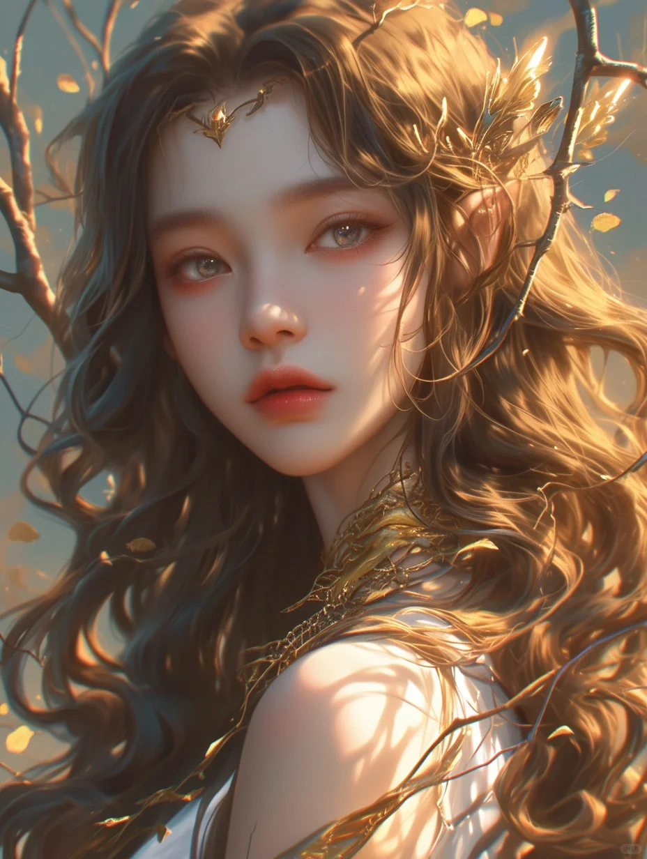 Midjourney｜神明少女🌔