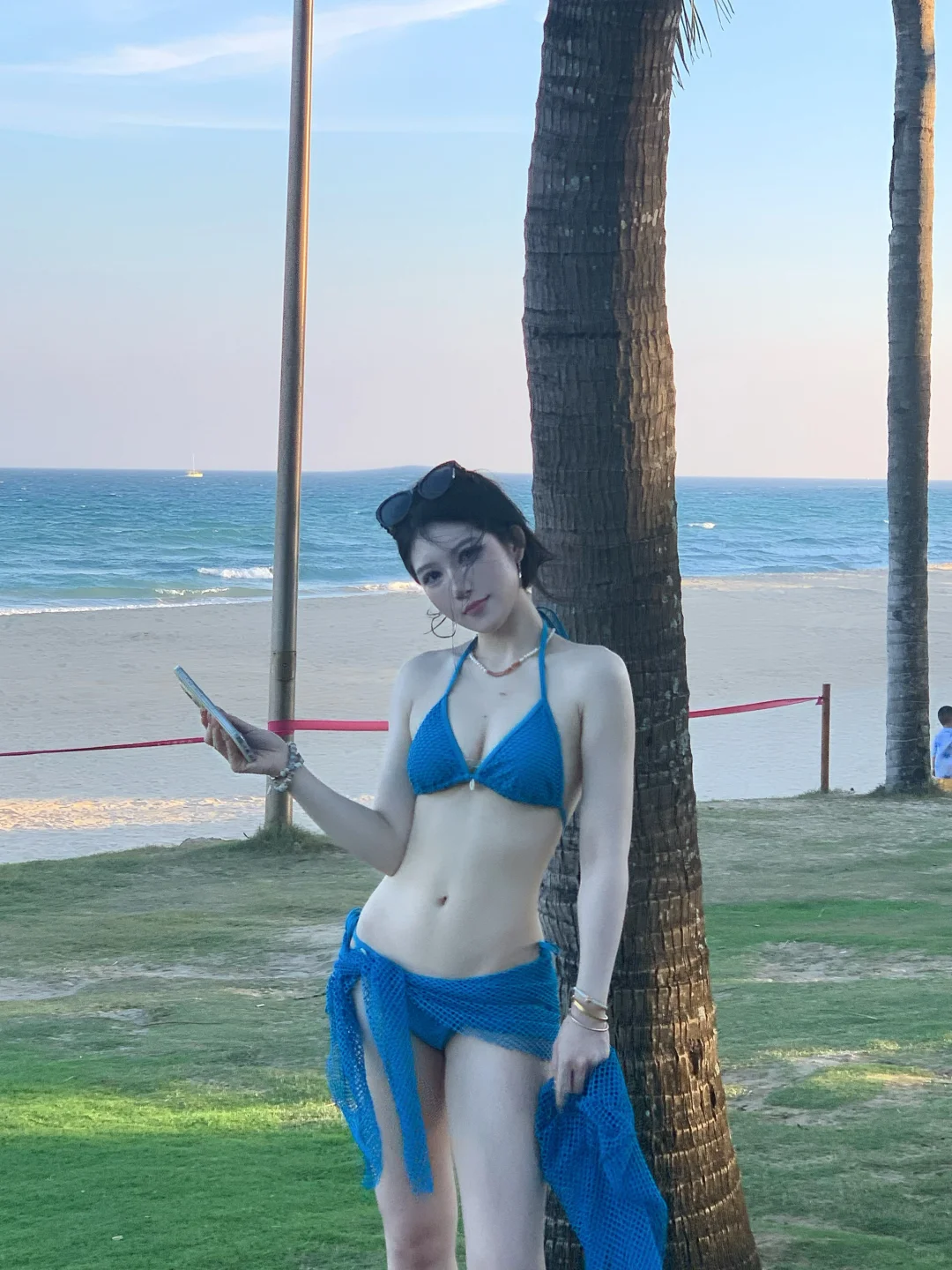 158/108微胖｜海边度假穿搭！好显身材比例！！