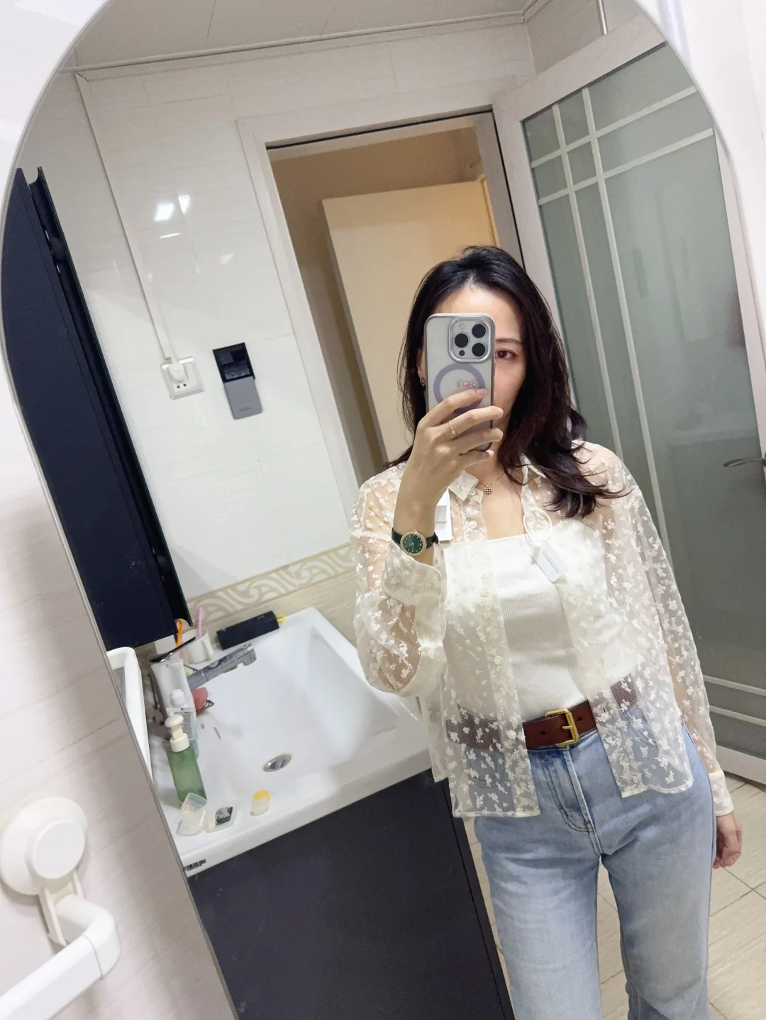 UFFIE蕾丝衬衫