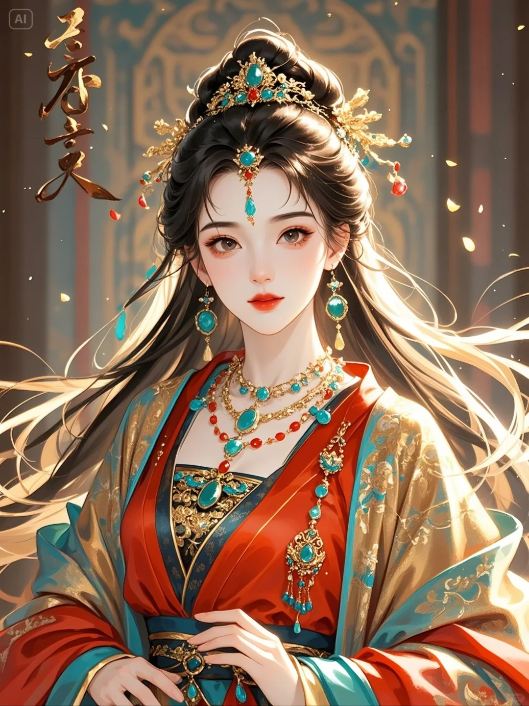 红色系古言大女主封面掉落