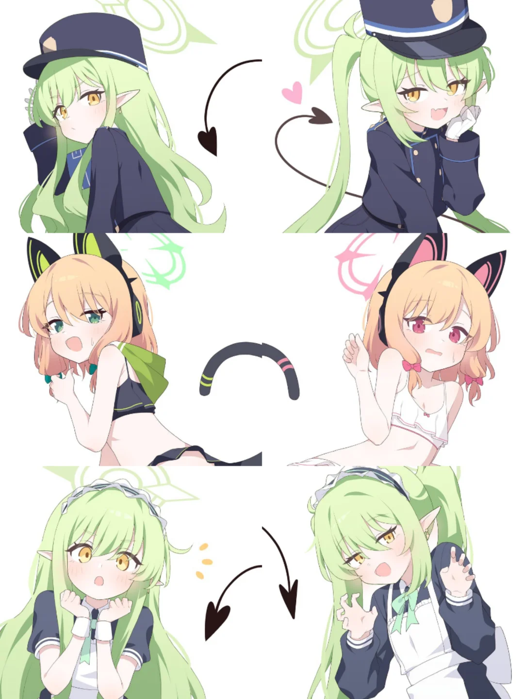 【插画分享】不摸尾巴挑战！=ᗜωᗜ=