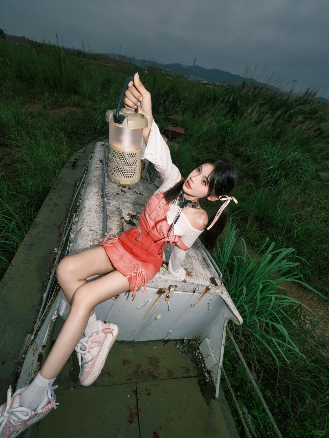 又是阴天一组废船超广人像Ⅰ富士色彩📷…