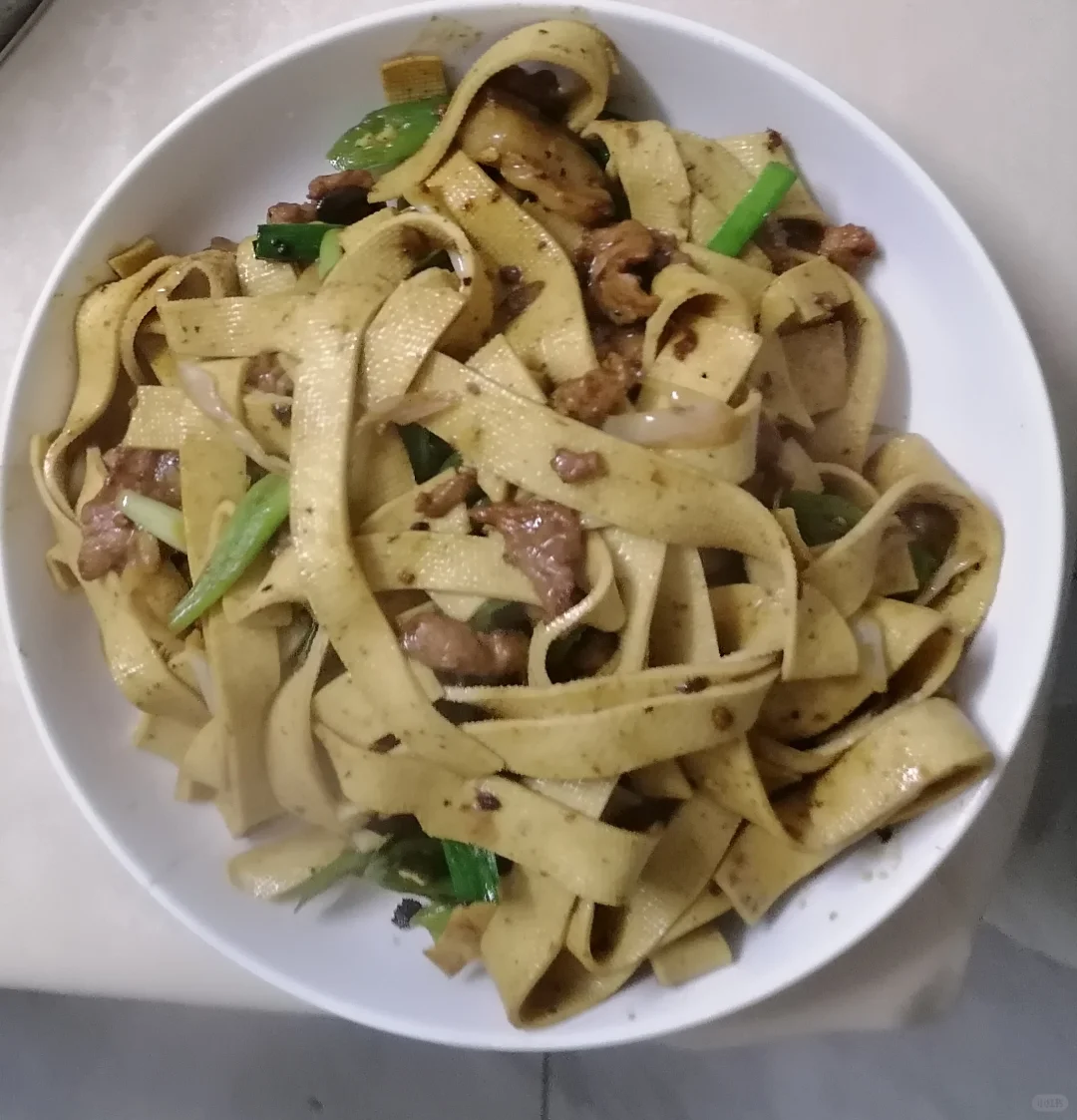 千张炒肉丝
