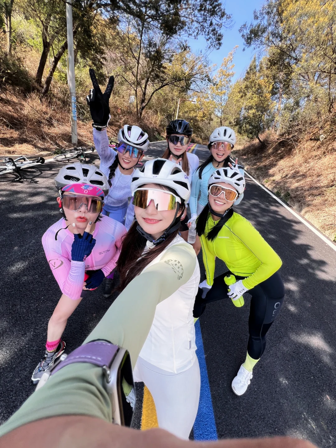 🚴🏻女孩子们在一起是真的很快乐
