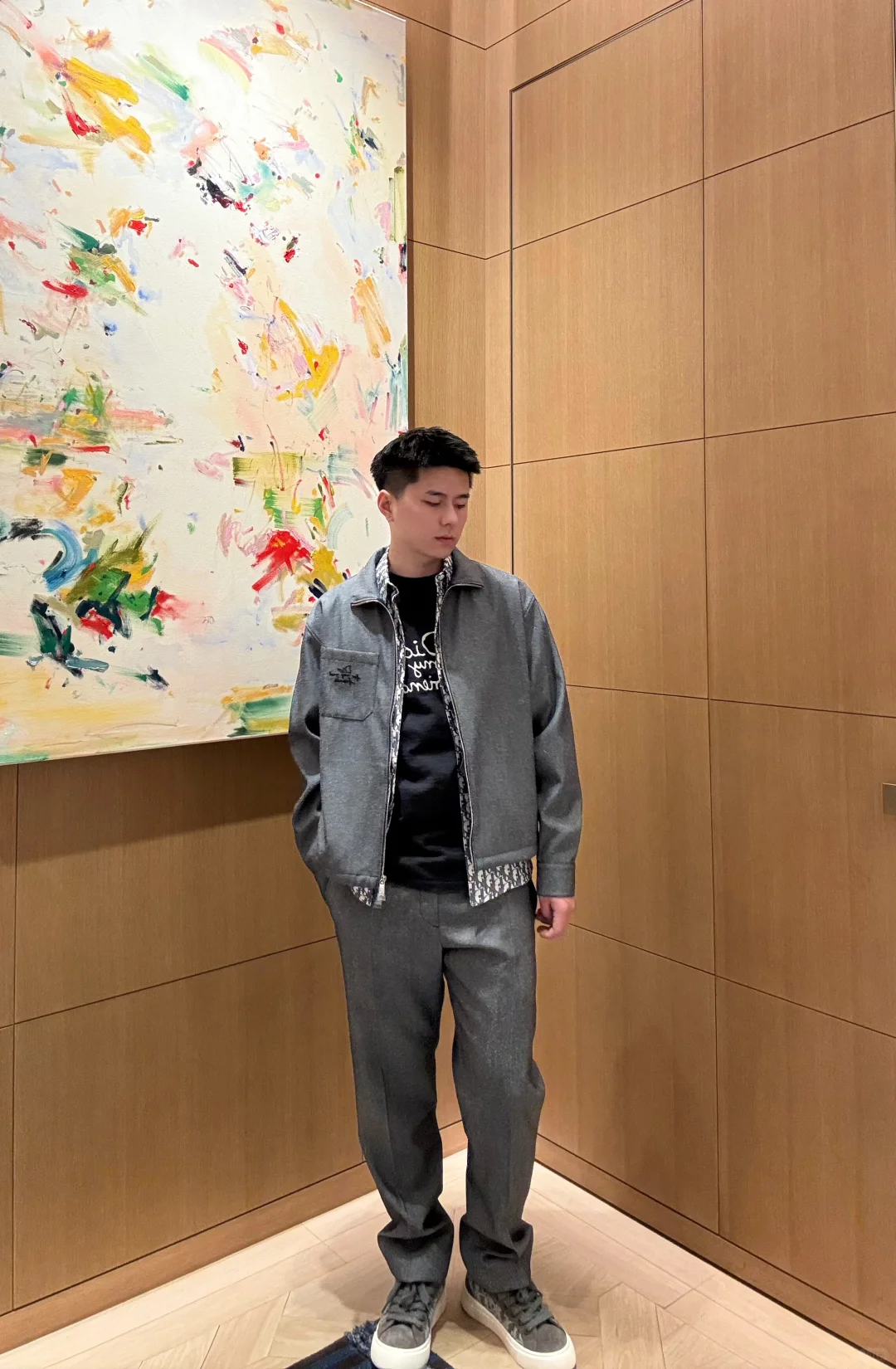 曾经战场扛枪｜如今卖场扛包🫡