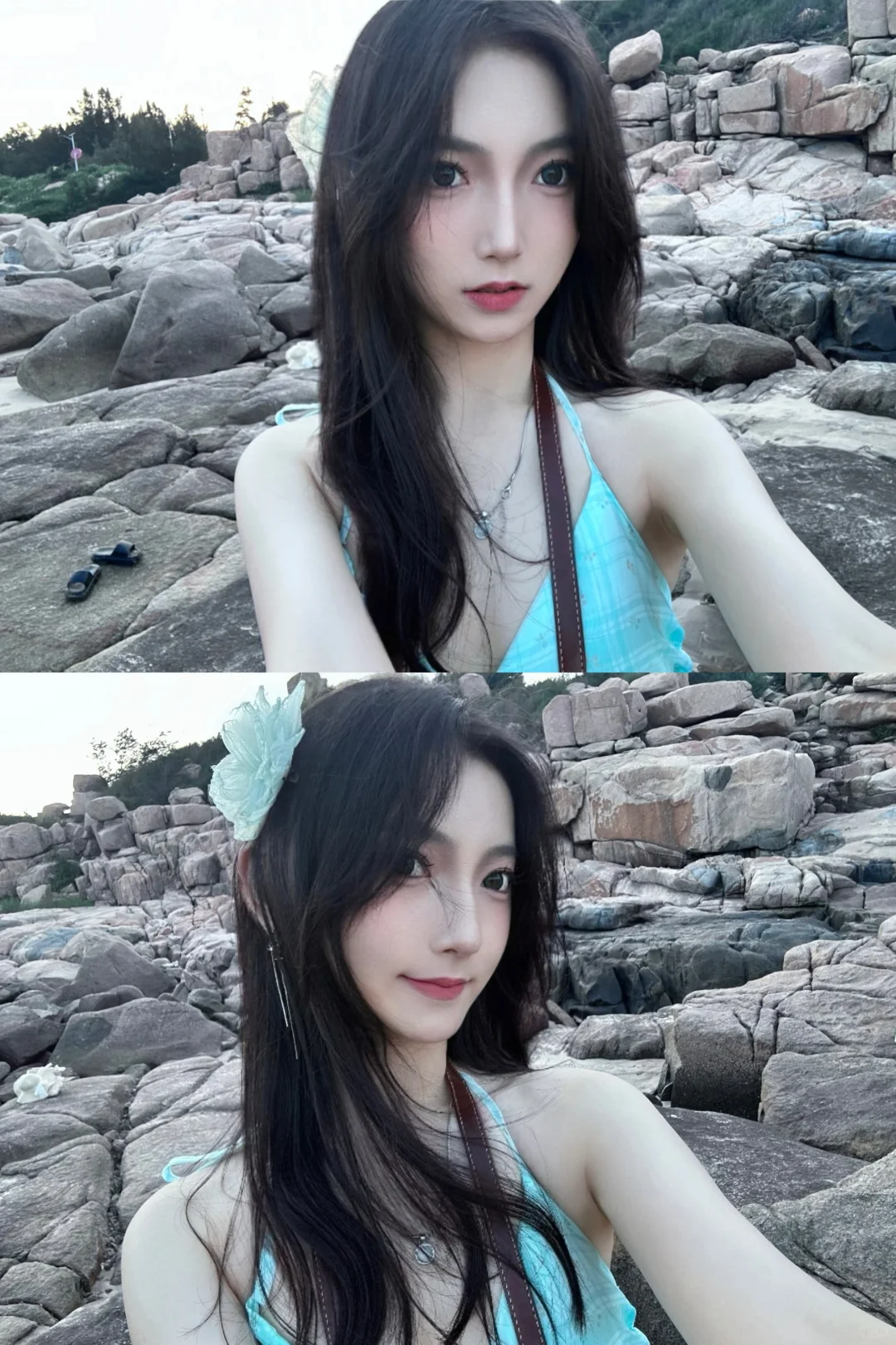 海边不会拍怎么办 这几个姿势学起来！！
