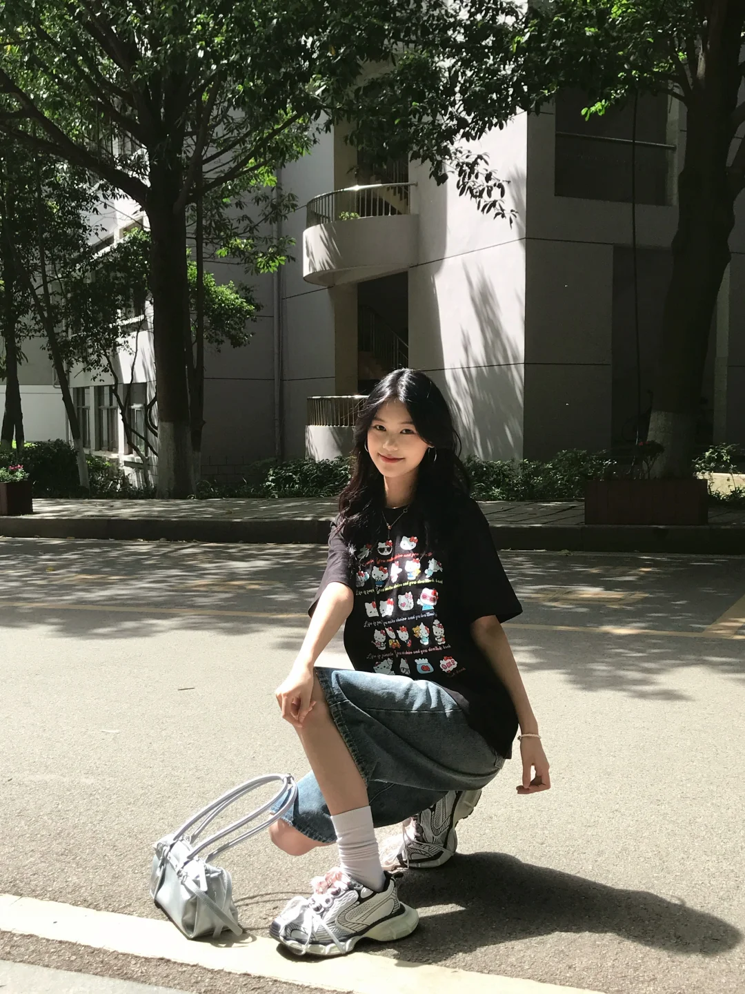 173 96｜穷鬼女大活力休闲短袖穿搭🧚🏼‍♀️！！