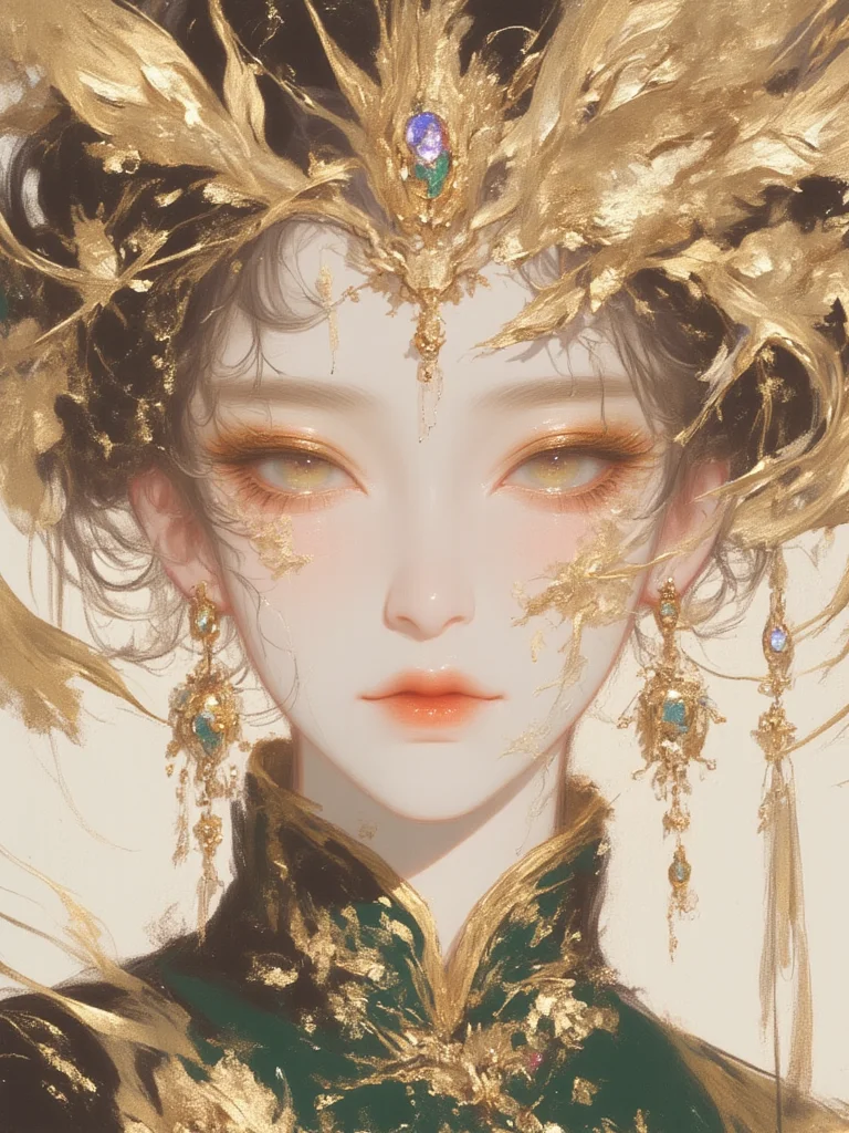 她的美惊鸿一现，绝尘而去