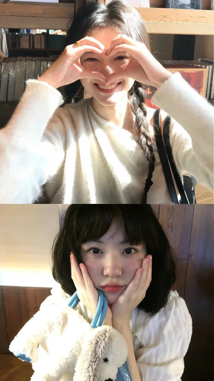 甜妹拍照🤳